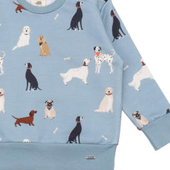 Sweat-shirt avec différents chiens