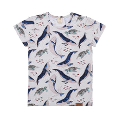 Whales & Sea Turtles - T-Shirt