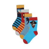 4 Paar Socken aus Baumwolle (Bio)