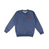 Pullover-Sweatshirt aus Jeans (baumwolle bio)