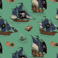 Pirate Ships - Skirt